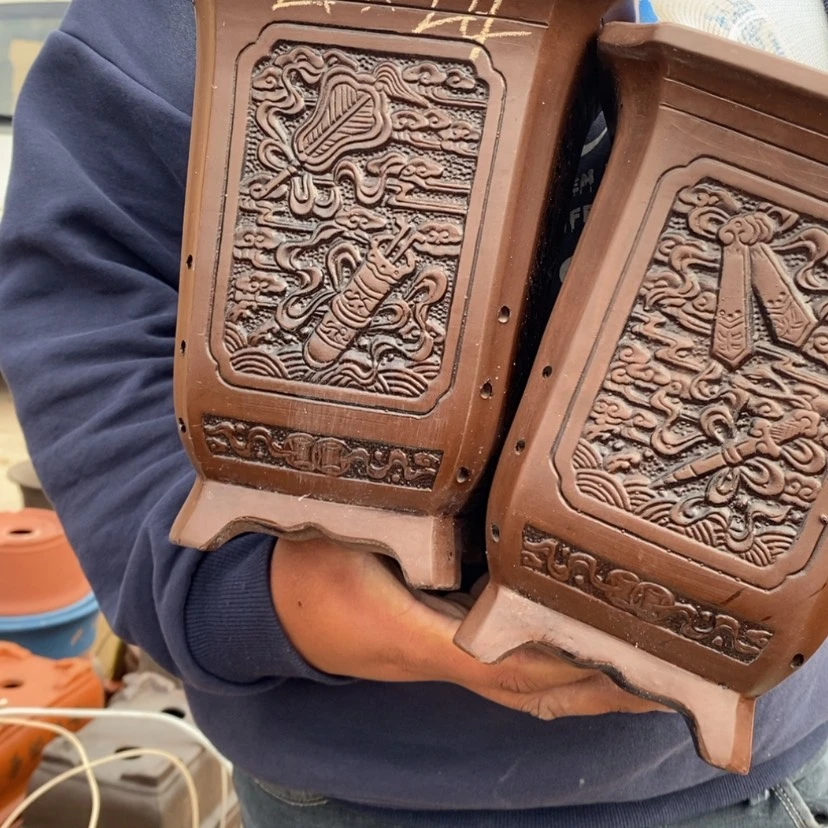 【闪购商品】紫砂花盆