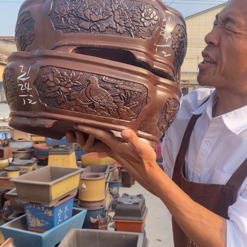 【闪购商品】紫砂花盆