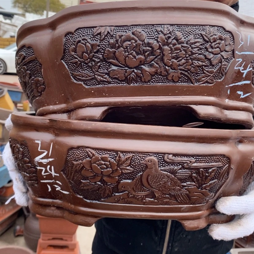 【闪购商品】紫砂花盆