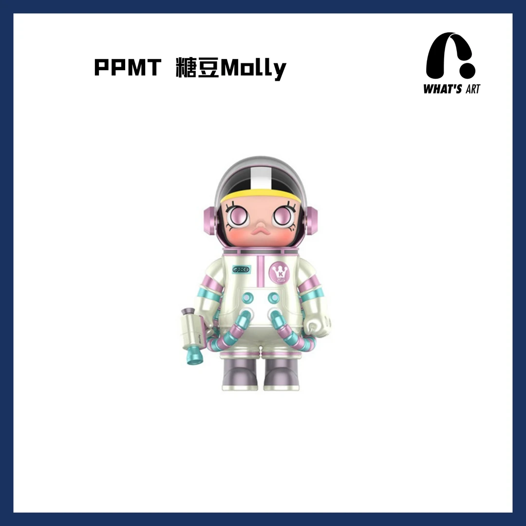 POPMART泡泡玛特 MEGA珍藏 400%MOLLY糖豆1000%茉莉潮玩摆件