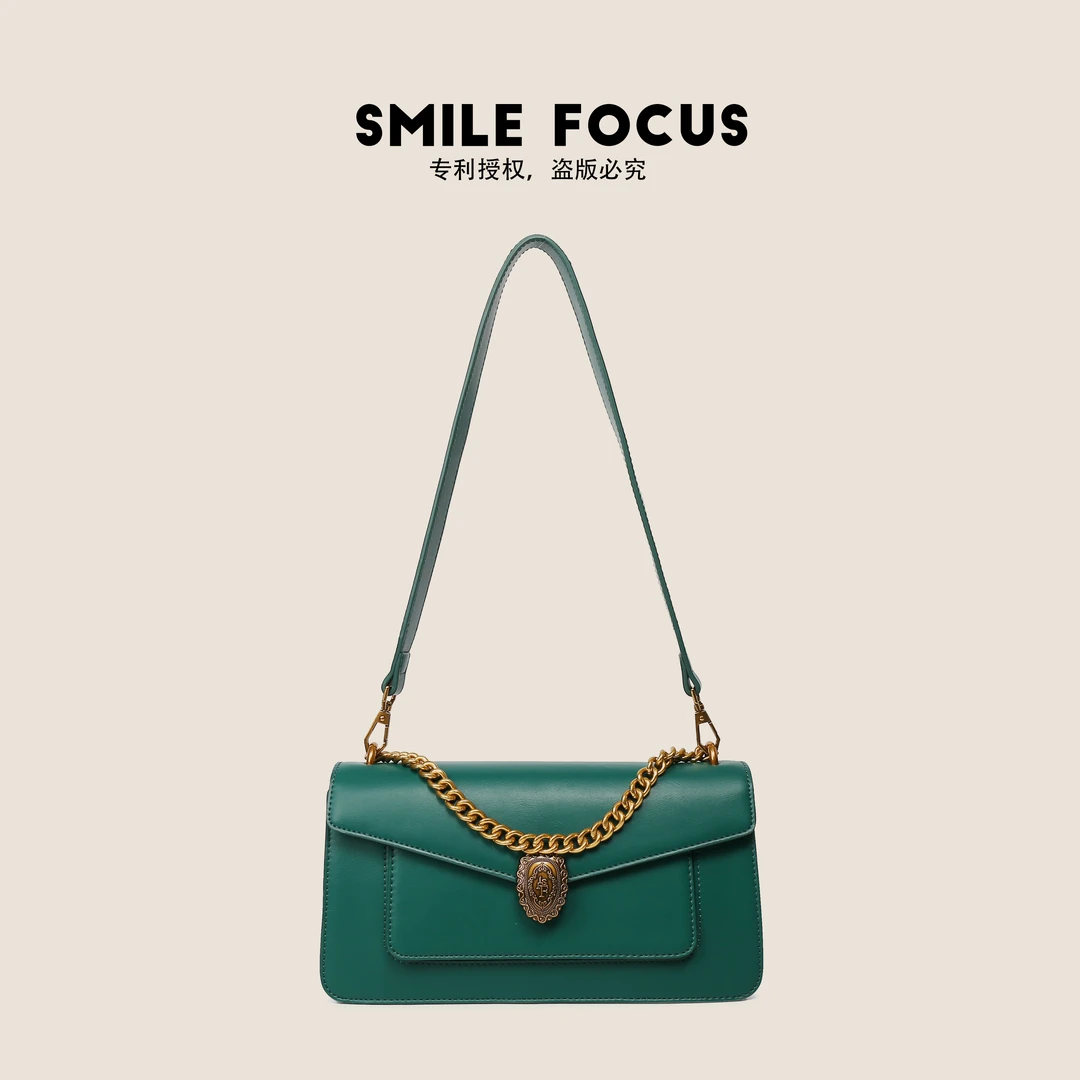 SMILE FOCUS【阿哲专属】品牌2024新品时尚质感百搭单肩包#SF-2304