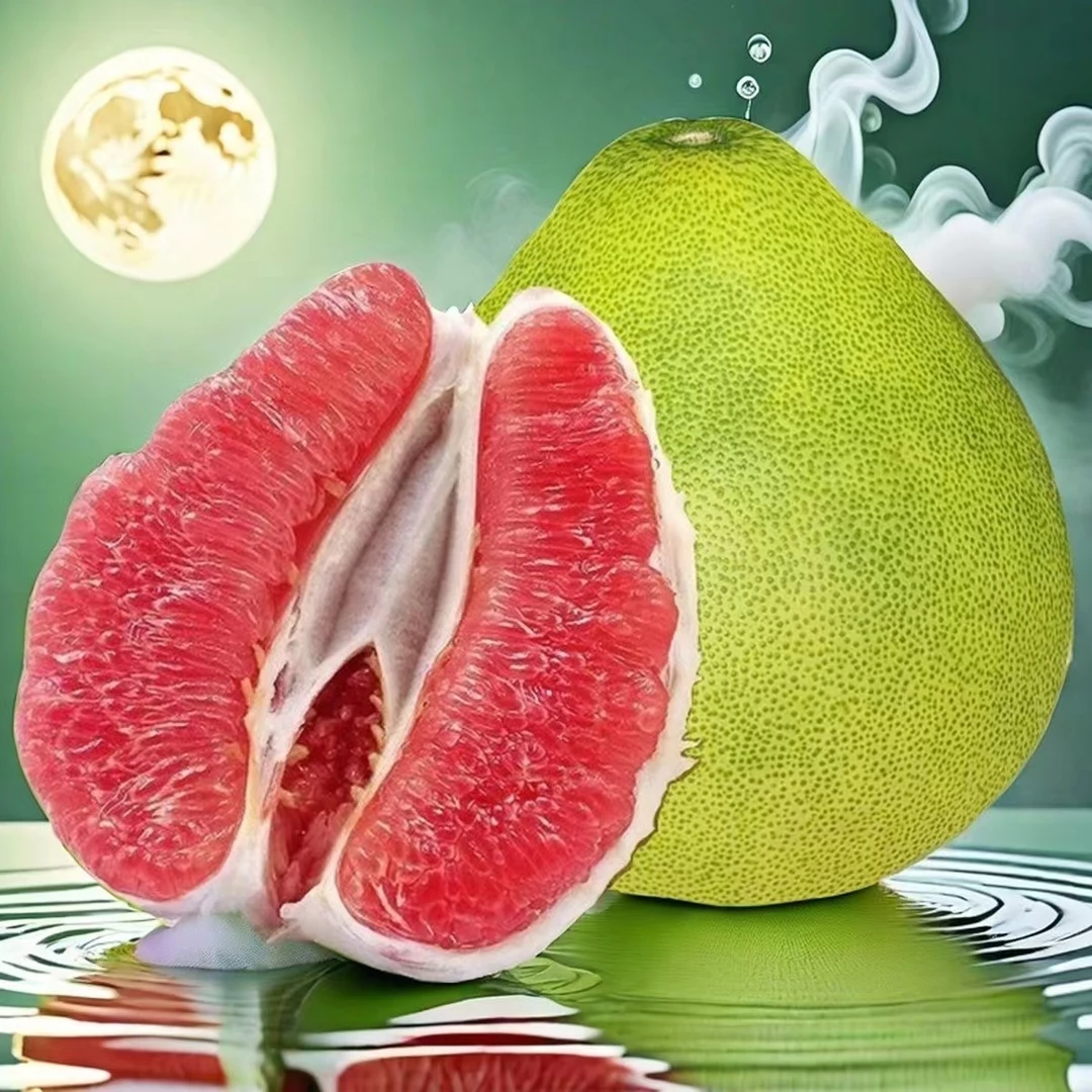 【邮政补贴】红心蜜柚5斤红肉薄皮新鲜水果酸甜多汁产地果园直发a