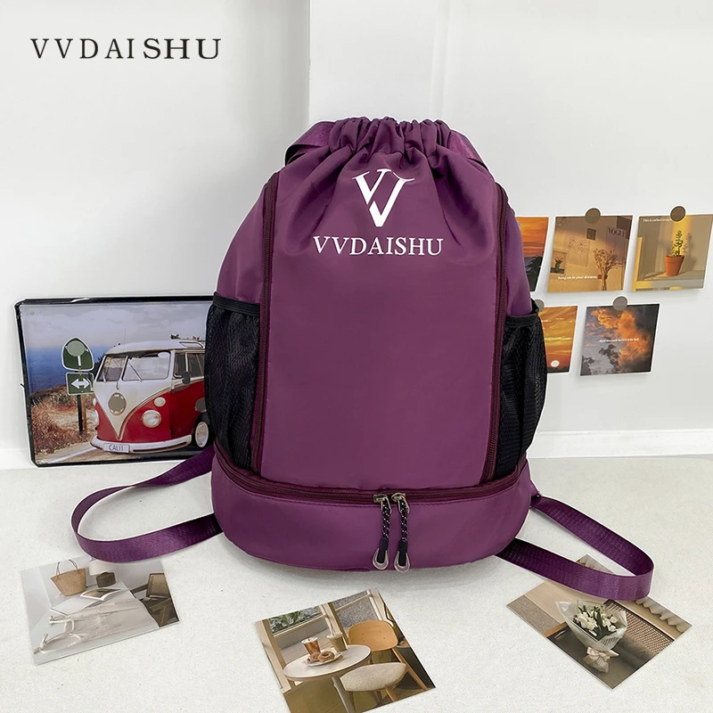 VVDAISHU/唯唯袋鼠大容量双肩包五一出行女包新款双肩束 斜挎包包