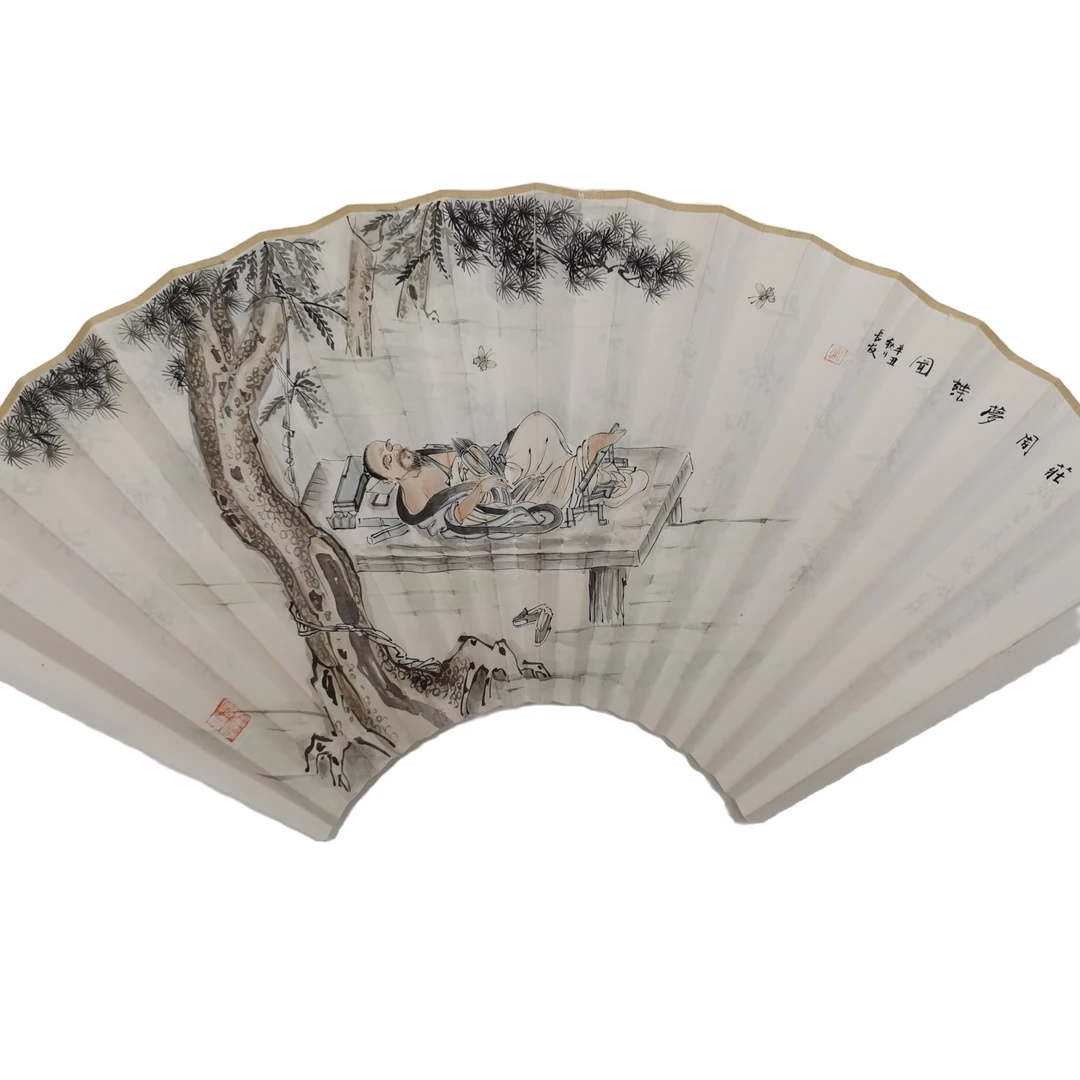 0001苏工折扇 7寸/95寸扇面 书法字画洒