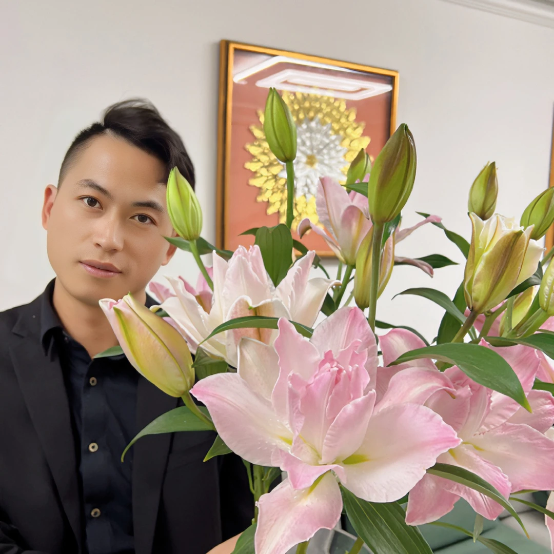 【三搭花开】双钻重瓣香水百合浪漫精选花期久开花冠幅大