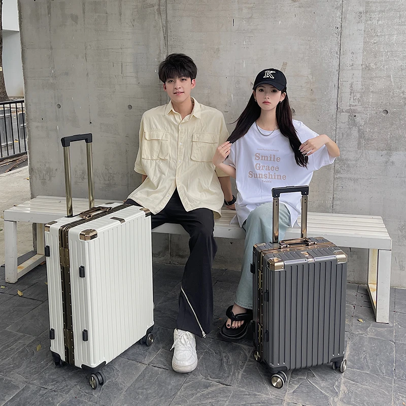 行李箱女2025新款pc旅行箱男生万向轮高颜值飞机可登机拉杆箱717