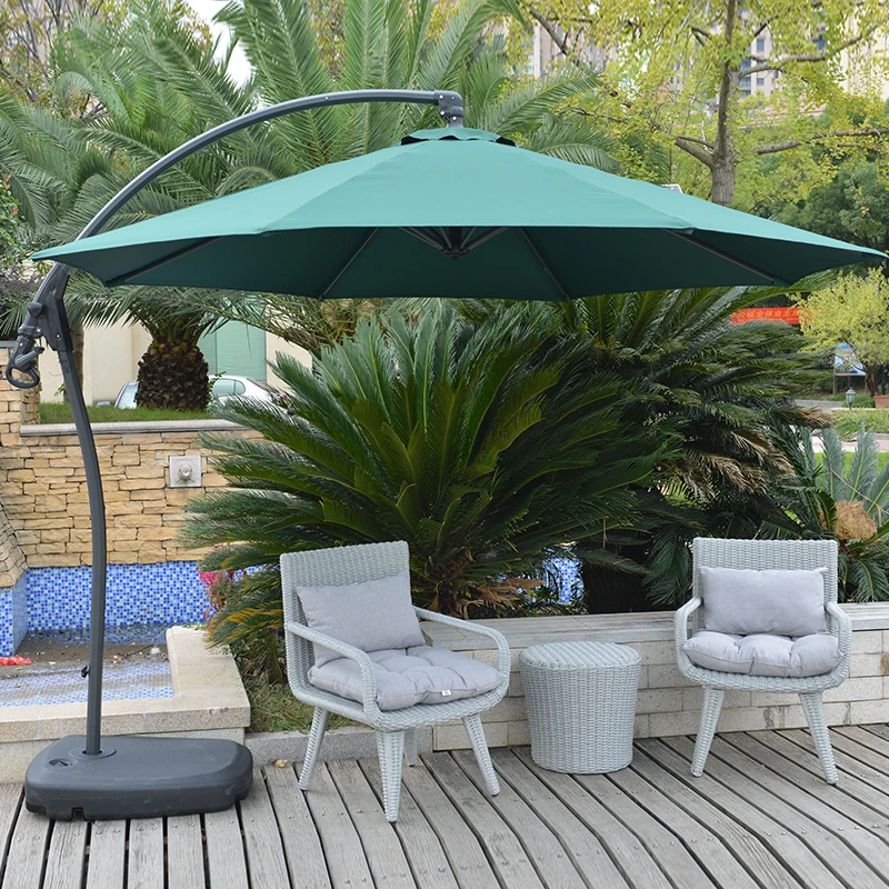 露天户外伞庭院伞户外遮阳伞室外大太阳伞香蕉伞3米广告伞沙滩