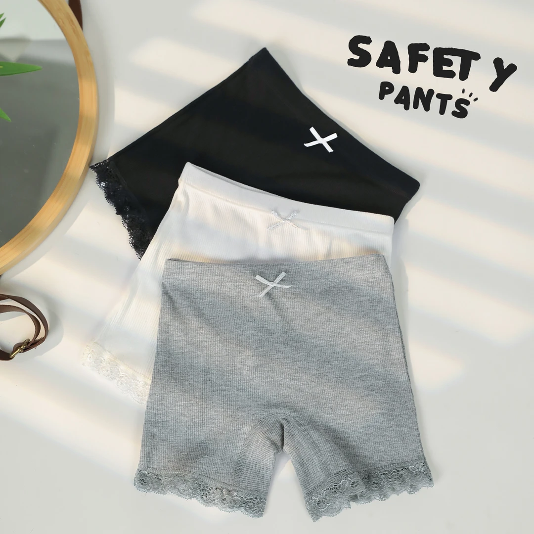 小O宝Okids童装 宝宝安全裤女2025夏新款婴儿轻薄短裤 YSX410058