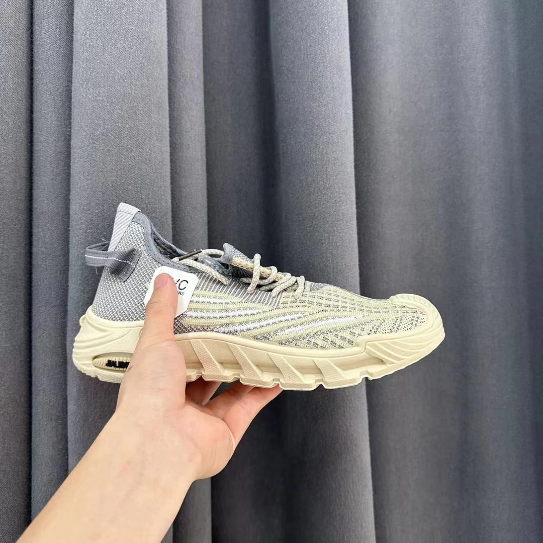 冰能量#yz078叶子春夏季男鞋潮流休闲减震软底情侣运动跑步百搭潮