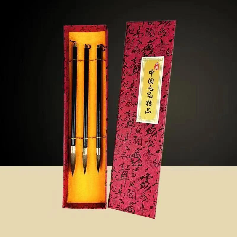 【古韵灰尾】正宗状元毛笔弹性更好适用于楷书行书隶书田楷书写