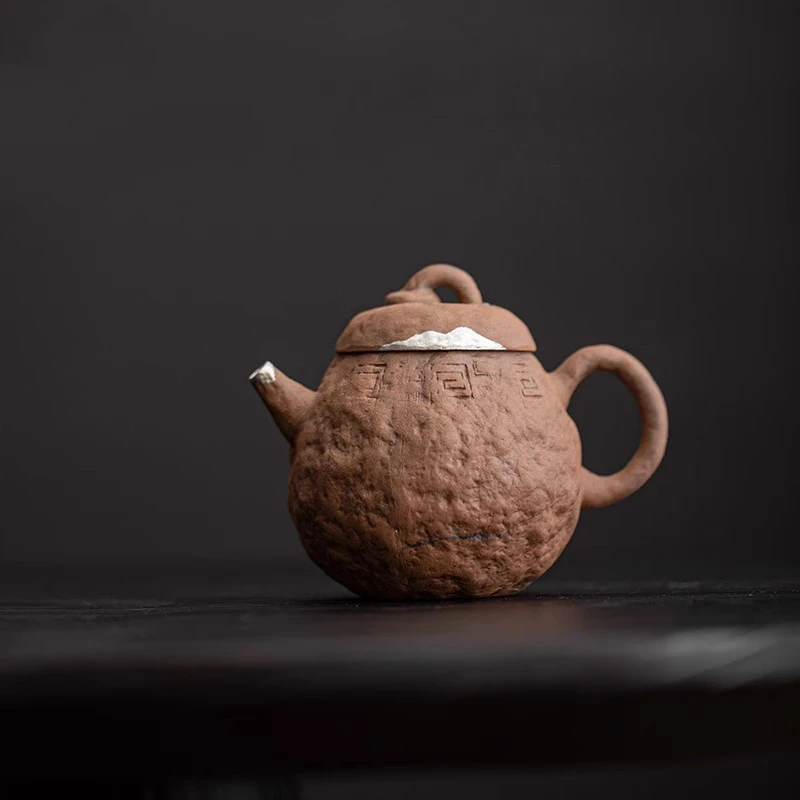 民厝手工粗陶茶壶功夫茶具可养单壶家用茶壶小号复古创意陶瓷陶壶