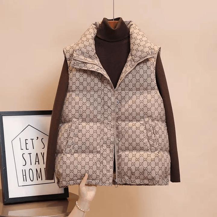 爆款潮流时尚马甲男女同款加厚加大保暖外穿百搭中性御寒舒适