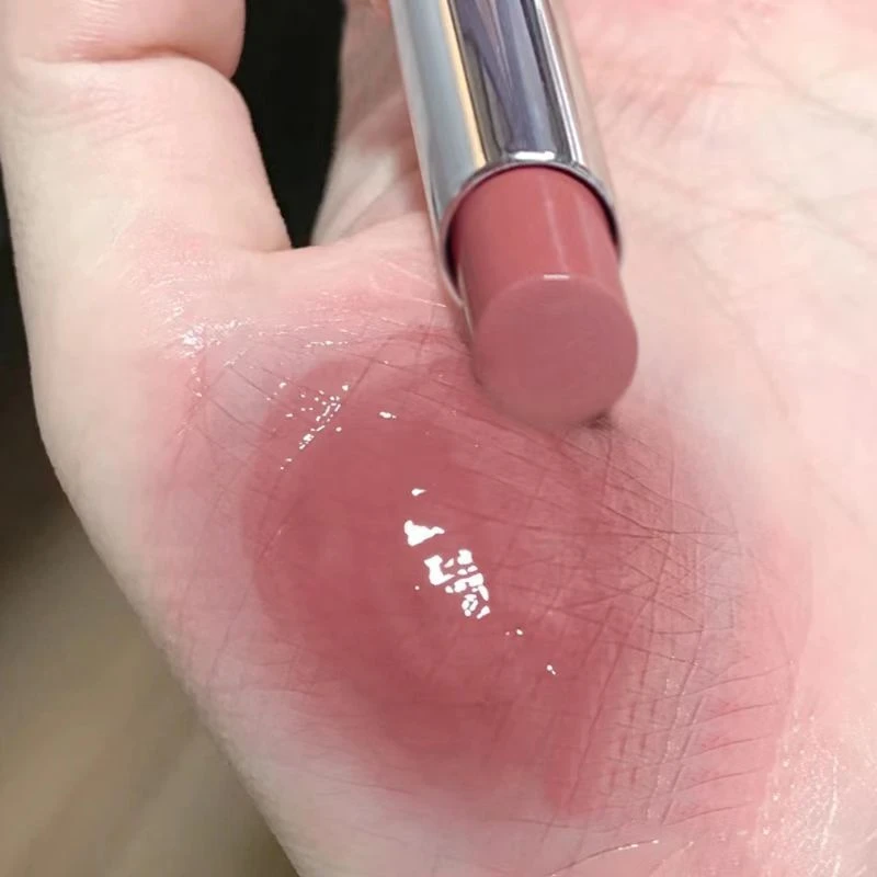 梦回高中固体唇膏ins裸色镜面唇釉不沾杯不掉色滋润口红学生素颜