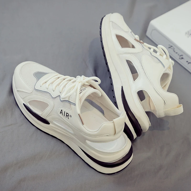 凉鞋男鞋秋季休闲小白鞋防滑沙滩拖鞋男士网面透气包头拖潮鞋