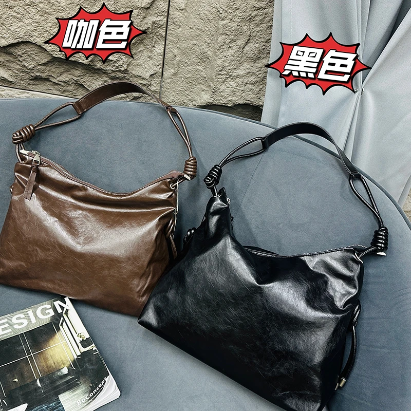 新款小众设计大容量包包女新款百搭高级感通勤斜挎单肩包-6868