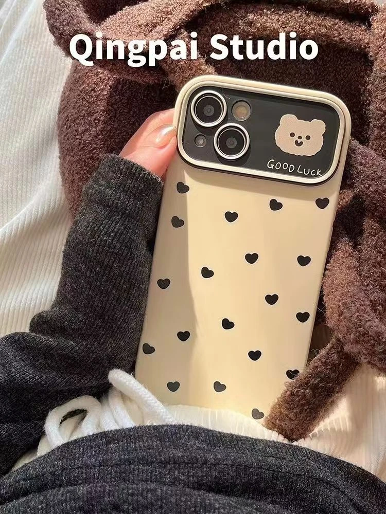 小狗头适用苹果13手机壳14iphone15pro/12女11华为vivo小米oppo