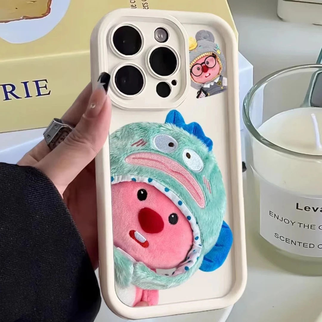 网红海狸适用苹果13手机壳14iphone15pro/12女11华为vivo小米oppo