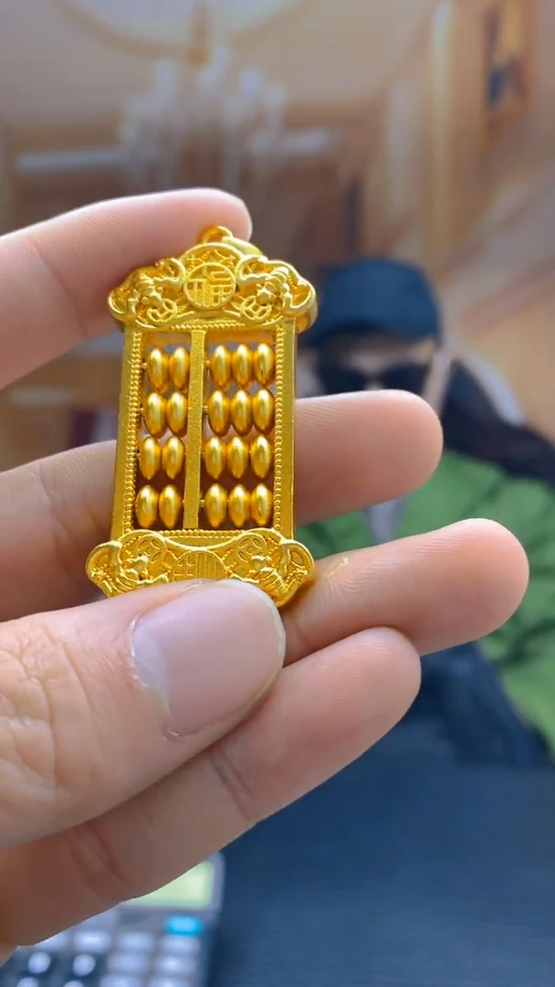 【闪购商品】玛瑙/玉髓手镯合金040算盘吊坠