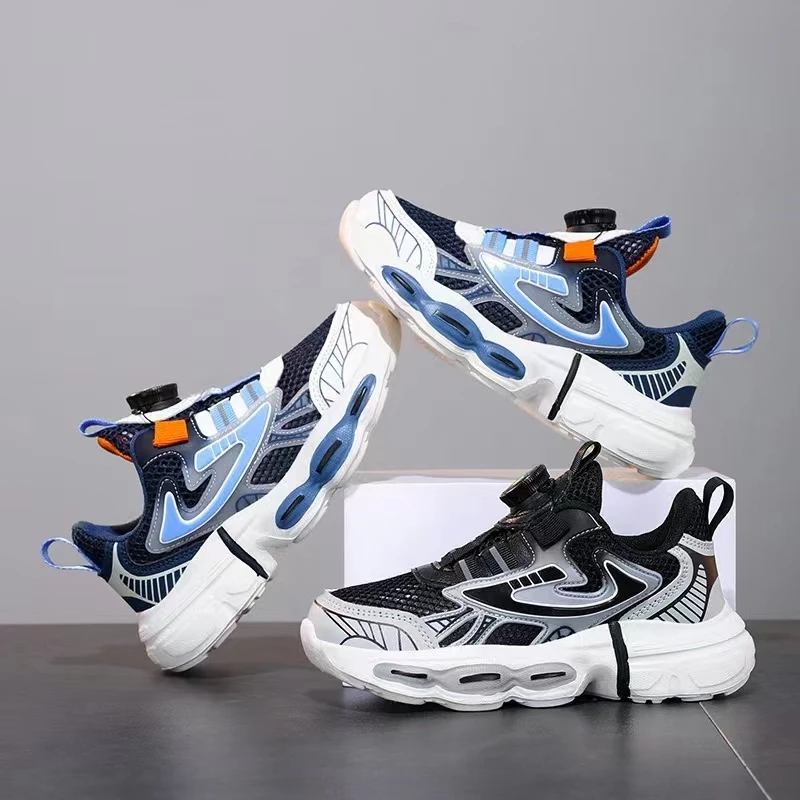 夏季新款男童鞋透气网面运动鞋跑步鞋休闲鞋中大童老爹鞋558