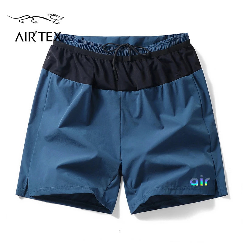 AIR TEX/亚特跑步短裤男夏季薄款女速干短裤看球休闲运动裤五分裤