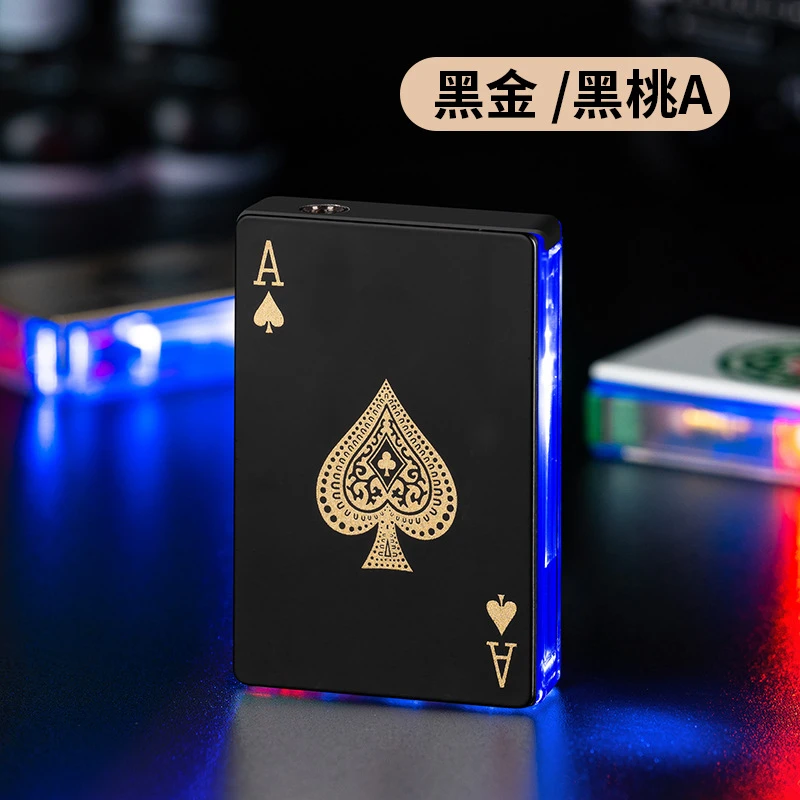 高颜值闪光ins防风个性创意带灯闪灯网红电子打火机国潮小众炫彩