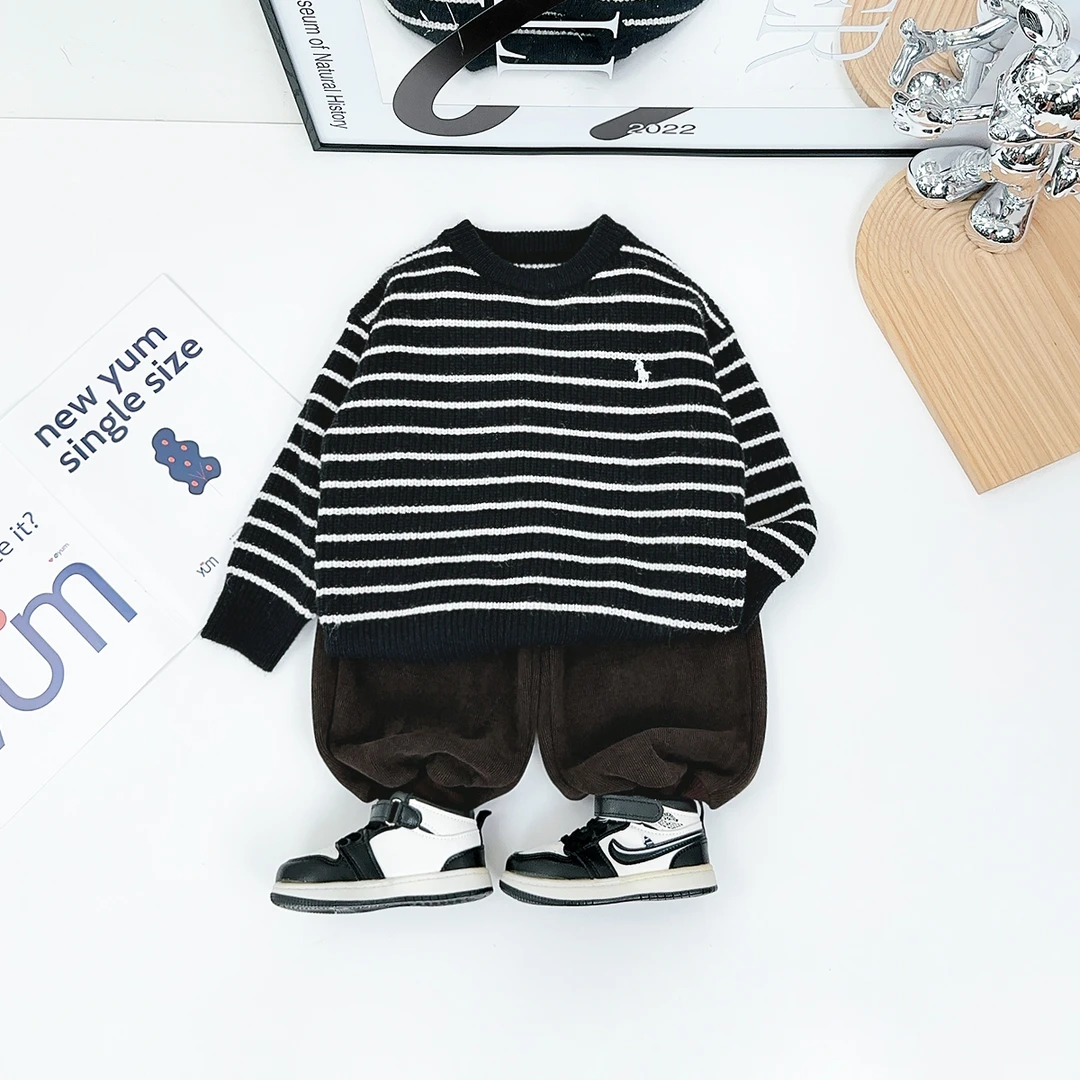 男童毛衣打底衫儿童衣服2025新款秋冬装 D-YMDX160 悠悠童话童装