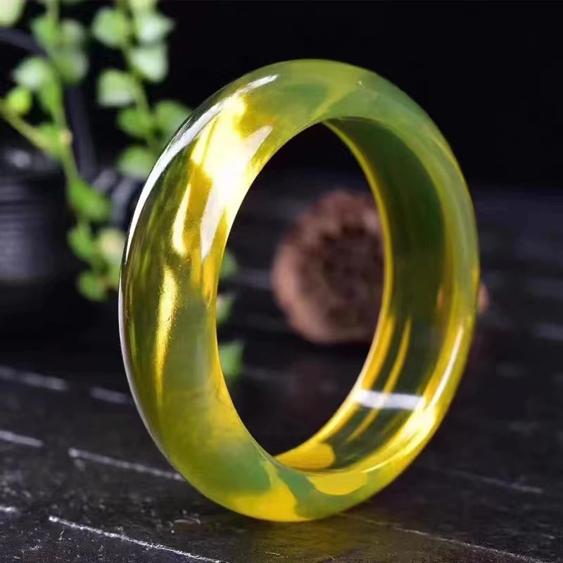 非金属树脂手镯 绿变蓝手镯女款气质时尚百搭精美轻奢高冰美人镯#