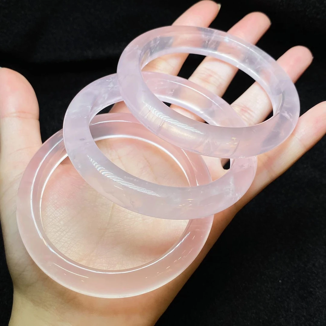 【云上叙】V2819-K-粉水晶手镯-多样性发一件-7x10mm（商城）