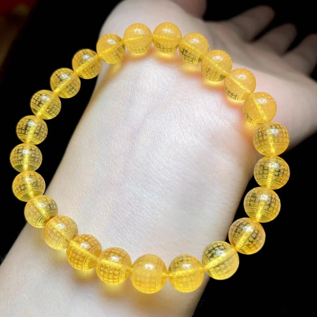 【云上叙】11  V16734-金珀单圈手串7mm（东哥）