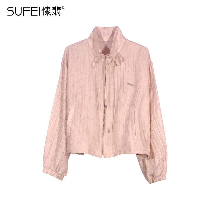 SUFEI/愫翡S42FS0561A  夏季新款气质长袖休闲外套  0561