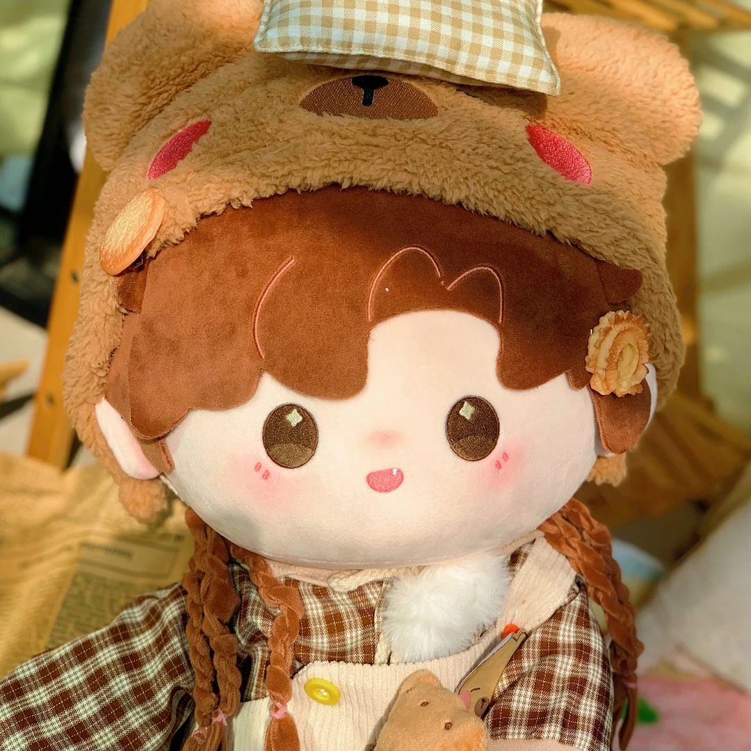 【星星眼孙策】【果果粒】【代号裸娃】40cm坐坐体棉花娃娃坐姿
