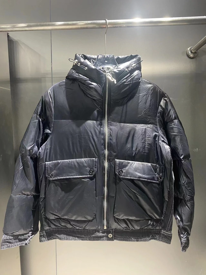 599#男士羽绒服外套帅气冬季连帽潮流百搭