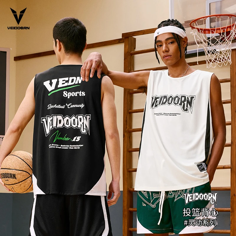 【夏季新款】维动灵动背心美式运动休闲训练透气宽松速干无袖