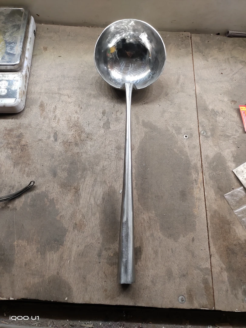 304不锈钢粤菜厨师专用8两勺