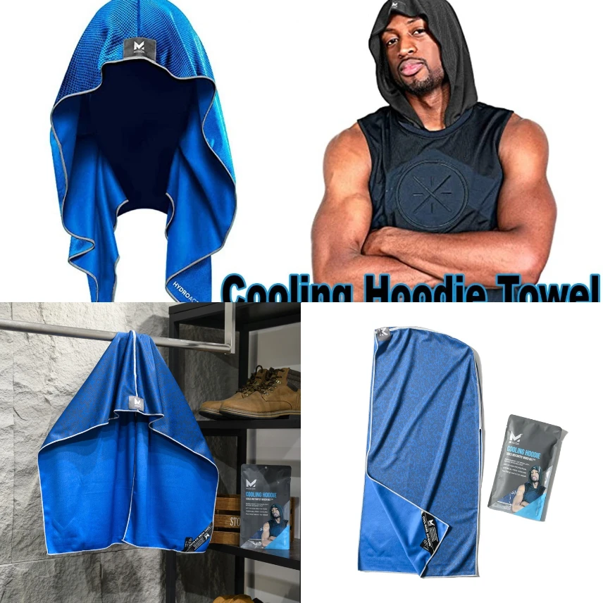 太实用了！COOL凉感吸湿透气速干户外运动健身钓鱼速干连帽头巾