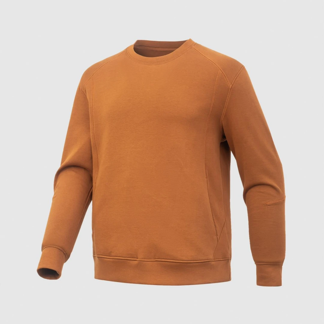 意式好货！意式高端秋冬男女情侣时尚3D立裁液氨空气层套头卫衣