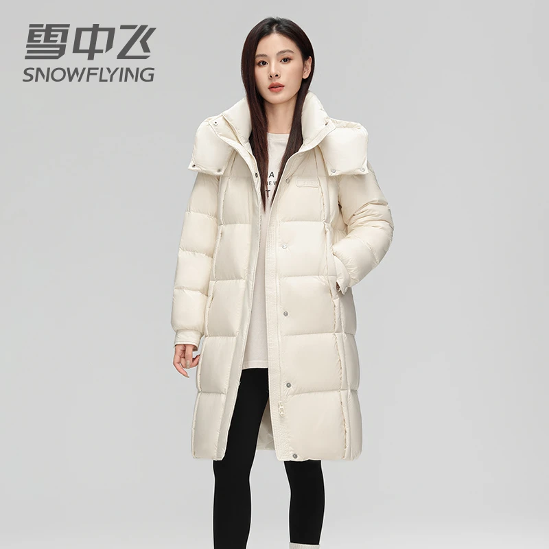【零重力--云朵泡芙】羽绒服保暖加厚长款欧若风时尚