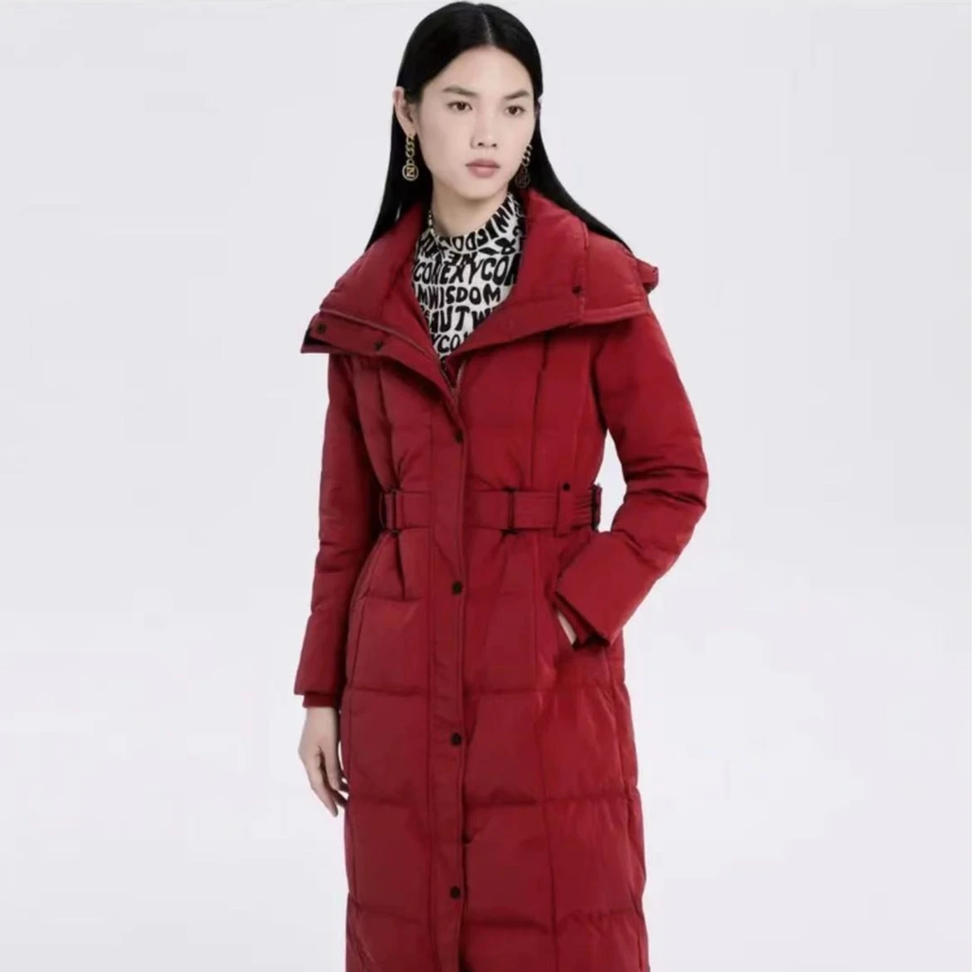 立领冬季时尚防风收腰百搭羽绒服XR00516A6
