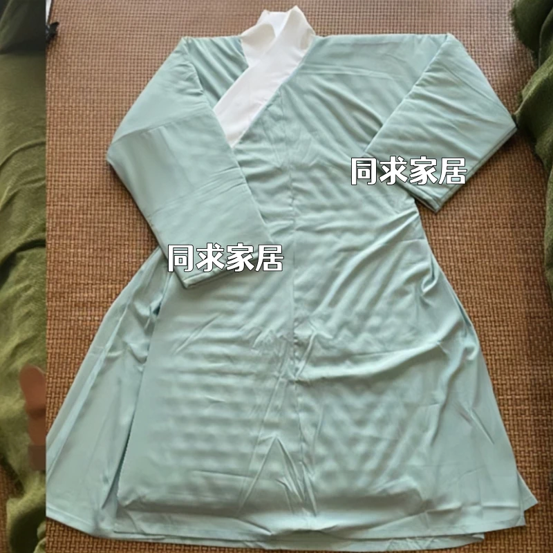 国潮齐天大圣悟空同款睡袍飘逸双层夹棉长袖睡衣男2025新款家居服