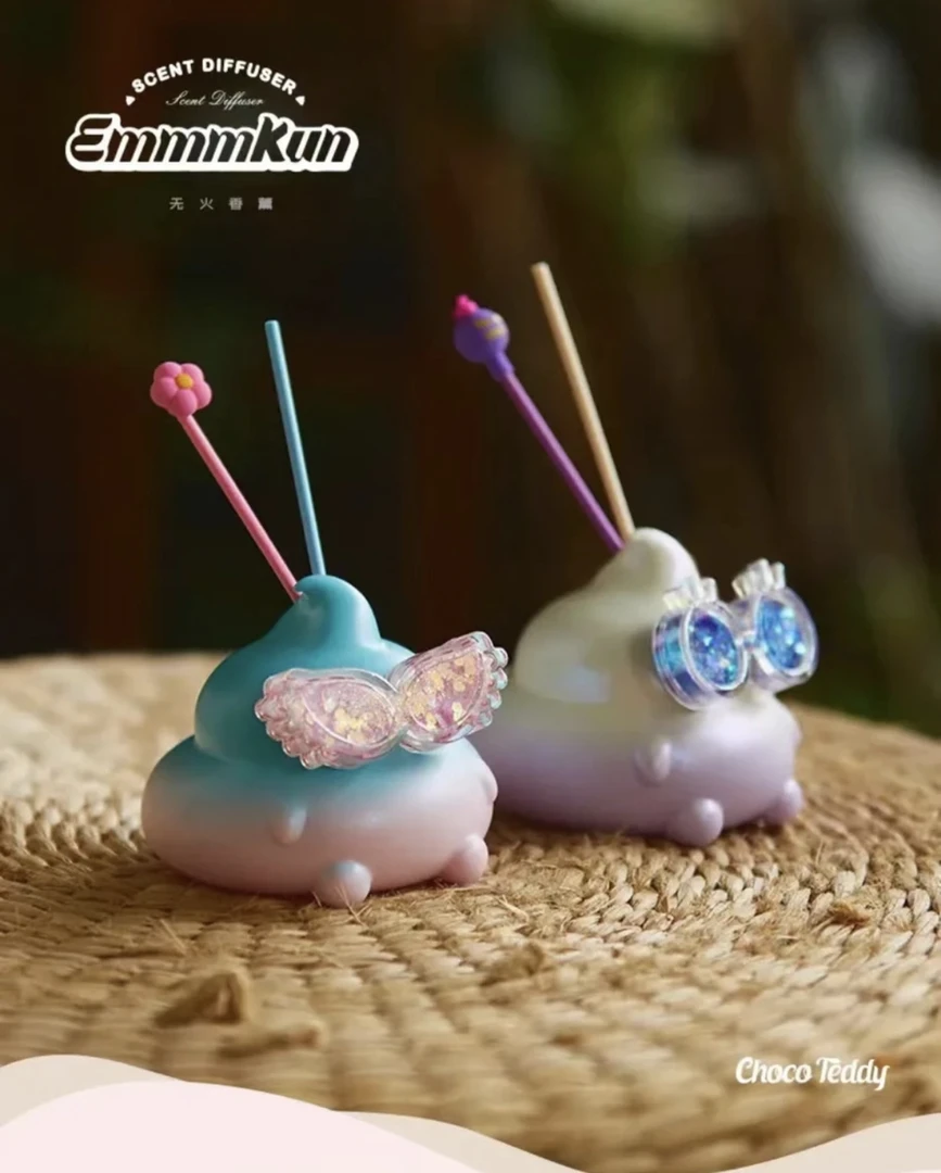 【拆盒】新款粑粑香薰二代Emmm君可爱惊喜礼物摆件