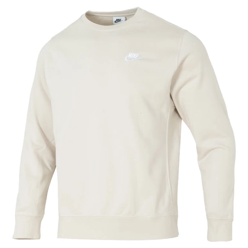 NIKE耐克2024男子AS M NSW CLUB CRW FT针织无帽卫衣BV2667-104