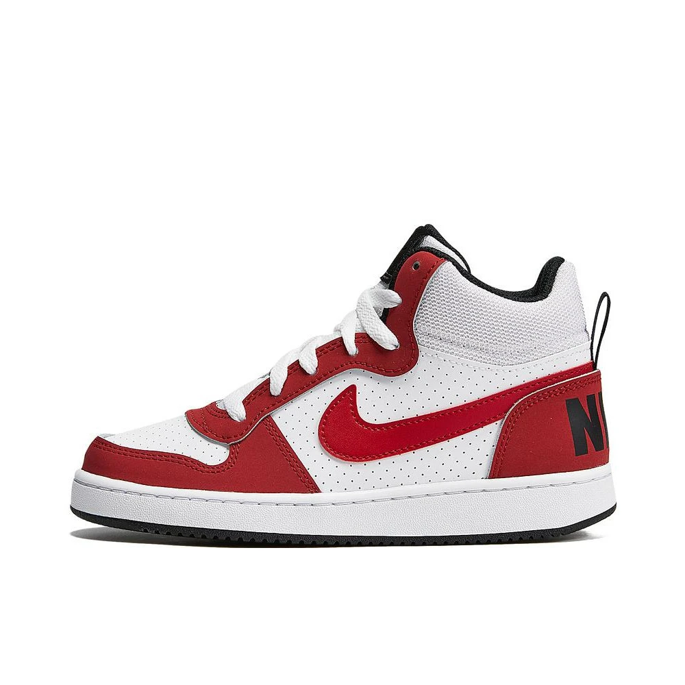 nike耐克新款男大童Nike Court Borough Mid(GS)复刻鞋839977-103
