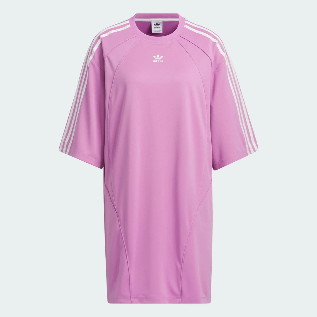 adidas Originals阿迪三叶草2024女子OVSZD TEES短袖连衣裙JD5774