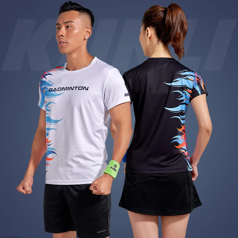 群力运动速干T恤圆领短袖吸汗透气健身跑步马拉松上衣男女同款