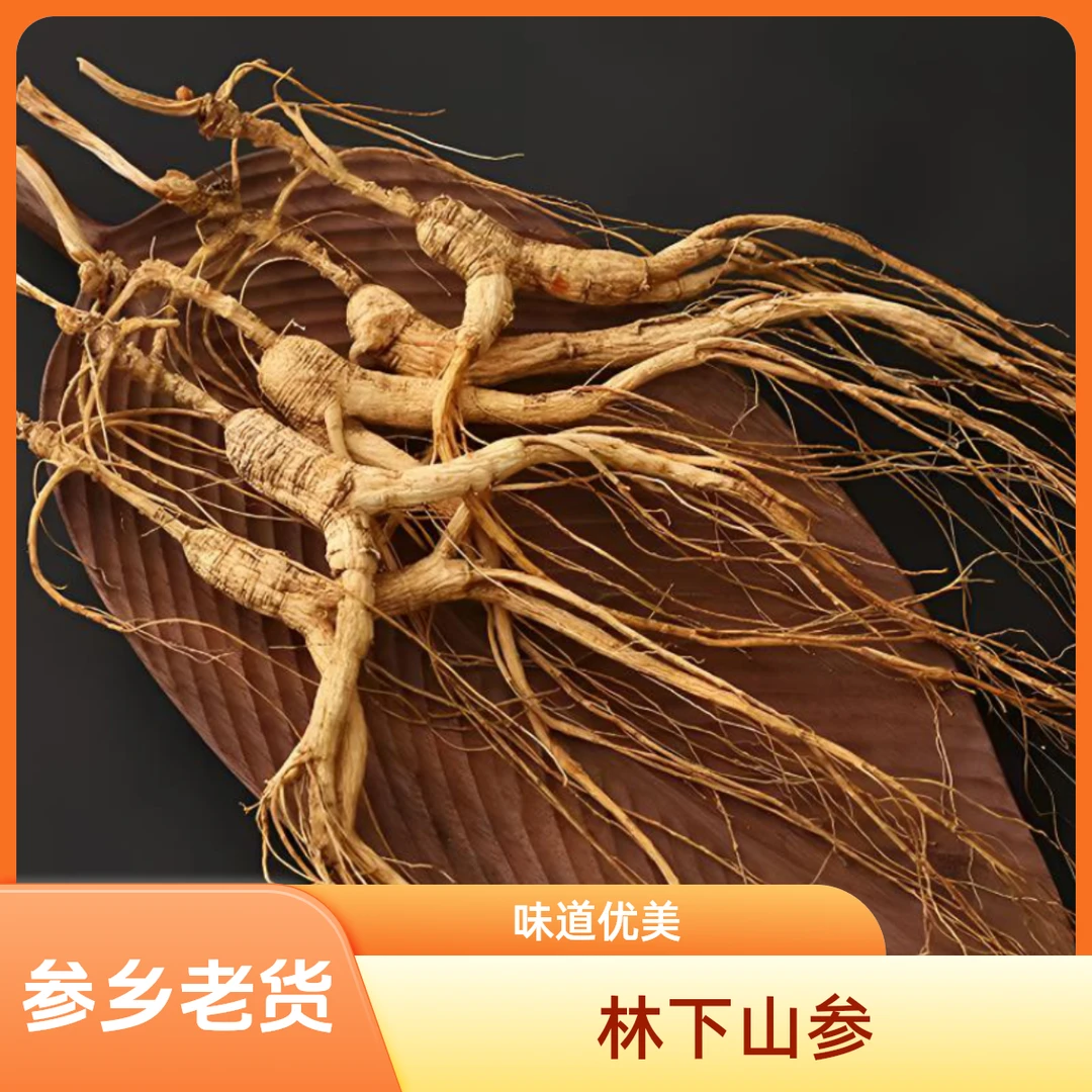 长白山【林下干参】滋补泡酒煲汤泡水喝食用