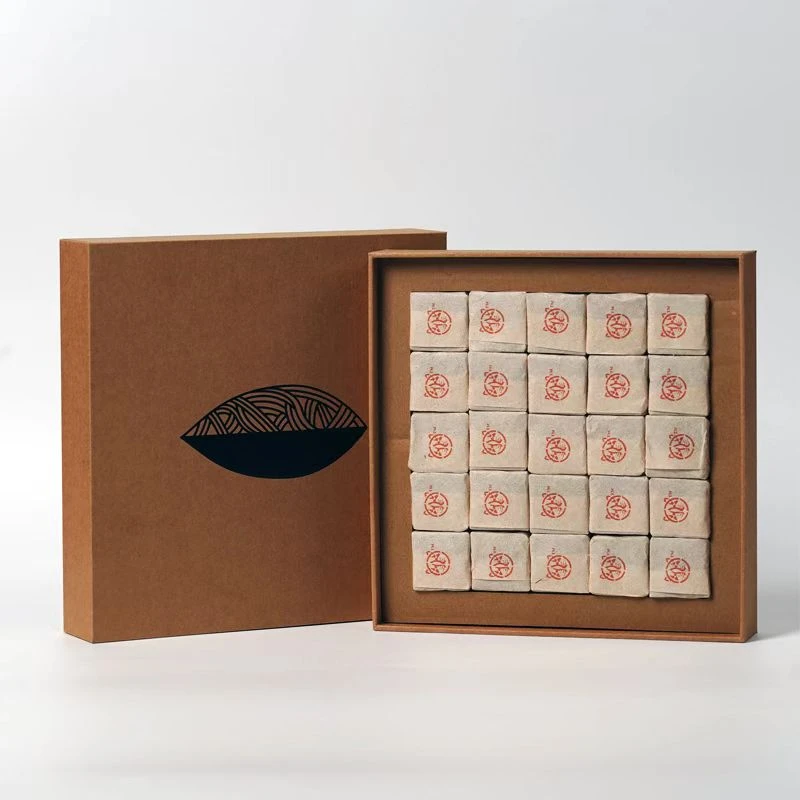 S 不慕名山：白莺山茂兰古树2023头春 生茶小砖25块/盒装