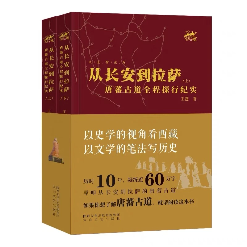 《从长安到拉萨》王蓬著：唐蕃古道全程探行纪实散文游记文学