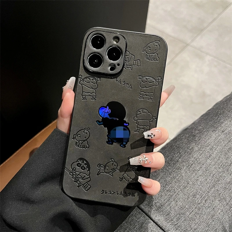 苹果14promax卡通翻皮硅胶手机壳IPHONE13/12高颜值全包创意防摔