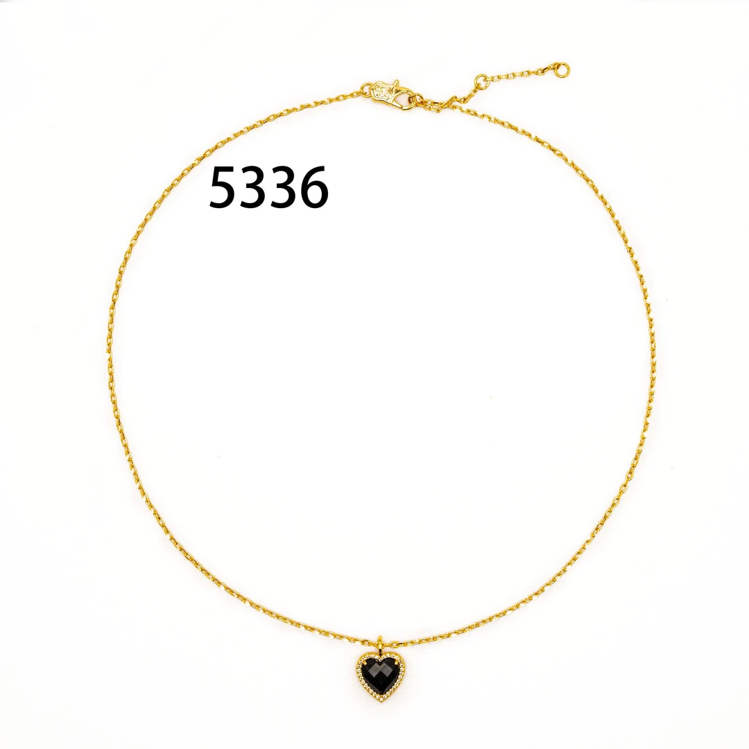 铜合金项链 轻奢设计师项链~5336