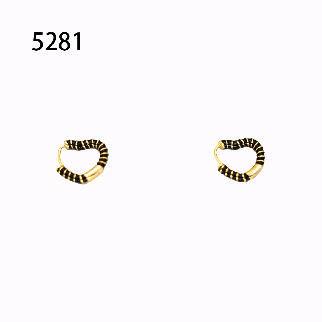铜合金耳饰 气质耳环小众设计高级感耳钉耳饰~5281